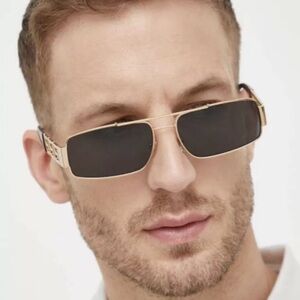 NEW VERSACE VE2257 1002/5A SUNGLASSES VERSACE MOD2257 GOLD EYEWEAR VE2257 10025S